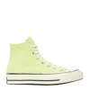 Converse Logo Lacing High-top Casual Shoes In Yellow