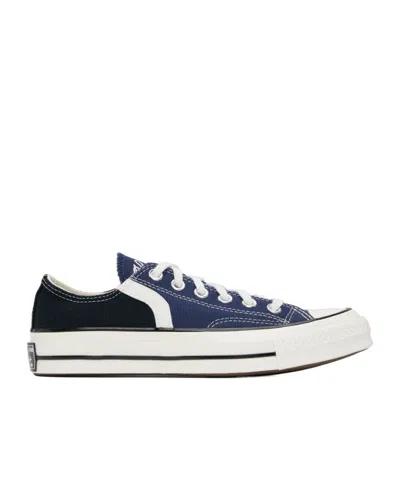 Converse Navy Chuck 70 Archival Stripes Low Top Sneakers In Multi