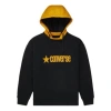 Converse Logo Letter Hooded Sports Sweater Men Black
