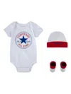 Converse Logo-print Babygrow Set In White