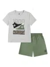 Converse Logo-print Shorts In Multi