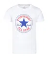 Converse White Chuck Patch Tee In White