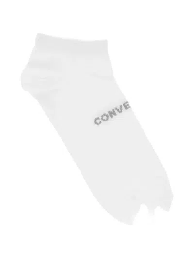 Converse Logo-print Cotton Socks In White