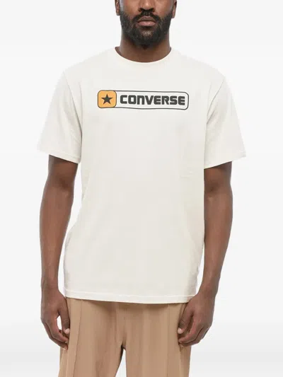 Converse Logo-print T-shirt In White