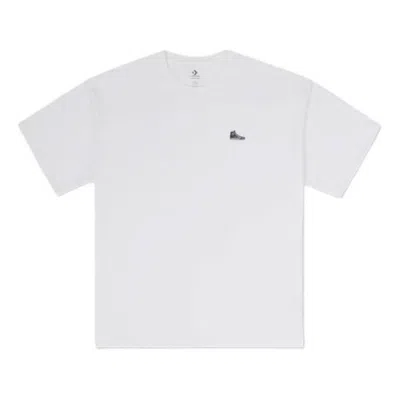 Converse Loose Sneaker Patch T-shirt 'white'