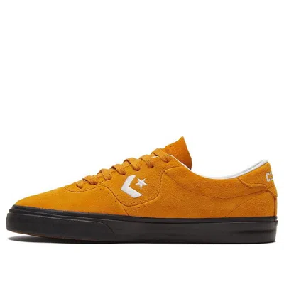 Converse Louie Lopez Pro Low 'mono Classic Suede - Saffron Yellow' In Gold