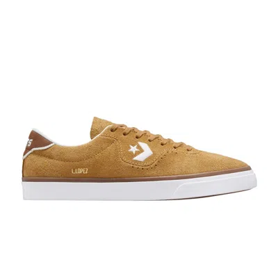 Pre-owned Converse Louie Lopez Pro Low 'toadstool Tan' | Men's Size 8.5 In Brown