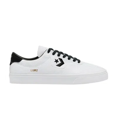 Pre-owned Converse Louie Lopez Pro 'webs And Spiders - White Black'