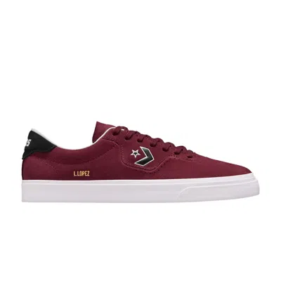 Pre-owned Converse Louie Lopez X Pro Suede Low 'cherry Daze' In Red