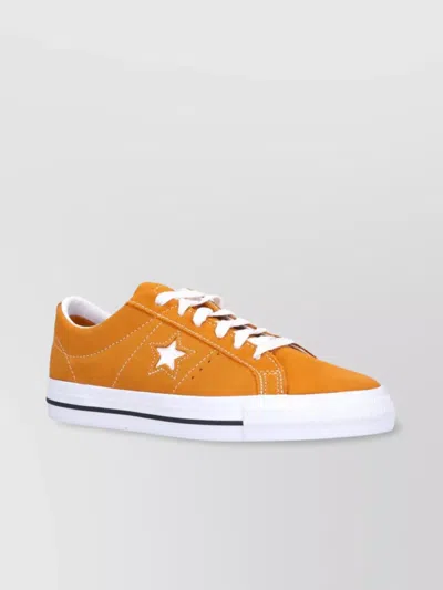 Converse Low Top Sneakers Rubber Sole In Brown