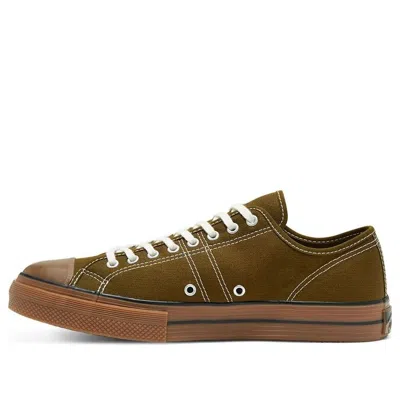 Converse Lucky Star Ox Surplus Olive 'green Yellow' In Brown