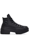 Converse Lugged Heel Platform Hi Sneakers In Black