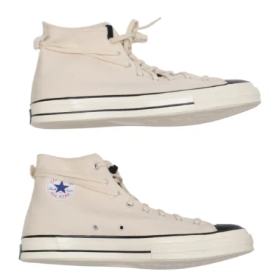 Pre-owned Converse M 16 W 18 Natural Black  Chuck 70 Hi X Essential Fear Of God 167955c In Natural/ivory/black