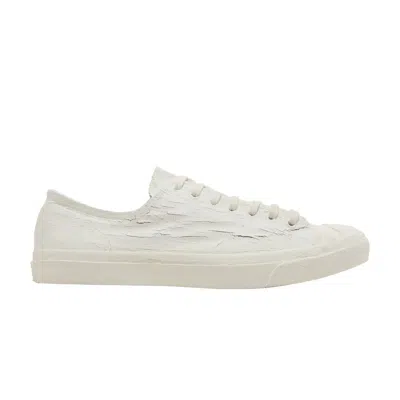 Pre-owned Converse Maison Margiela X Jack Purcell Low 'paint Crack - White True Navy' | Men's Size 11