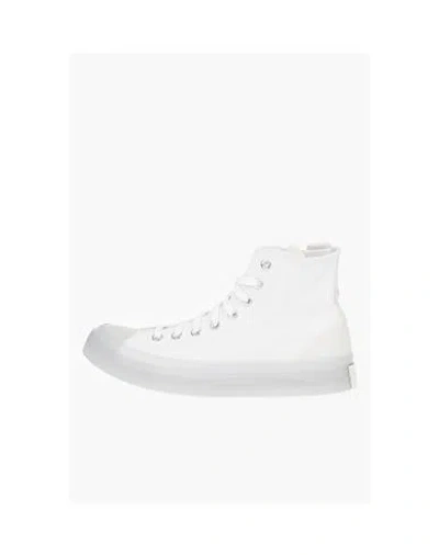 Converse All Star Fabric High Sneakers In White