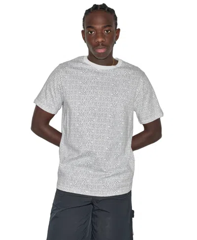 Converse Men's 3d Logo Short-sleeve T-shirt In White