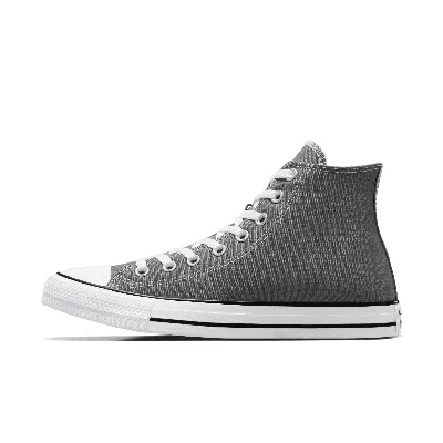 Converse Men's  Chuck Taylor All Star High Top Unisex Shoes In Grey