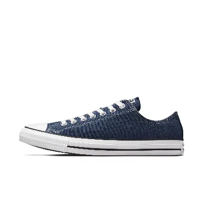 Converse Men's  Chuck Taylor All Star Low Top Unisex Shoes In Blue