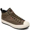 Converse Men's Chuck Taylor All Star Malden Street Mid Waterproof Casual Boots From Finish Line In Brown