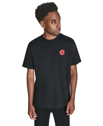 Converse Men's Coca Cola Logo Pull-on T-shirt In Black