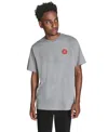 Converse Men's Coca Cola Logo Pull-on T-shirt In Gray