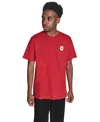 Converse Men's Coca Cola Logo Pull-on T-shirt In Red