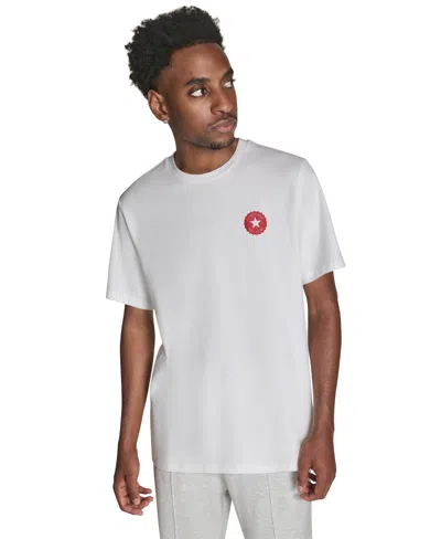 Converse Men's Coca Cola Logo Pull-on T-shirt In White