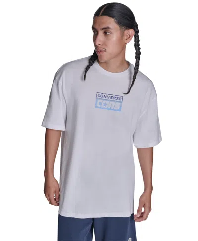 Converse Men's Cons Gradient Graphic Short-sleeve T-shirt In White