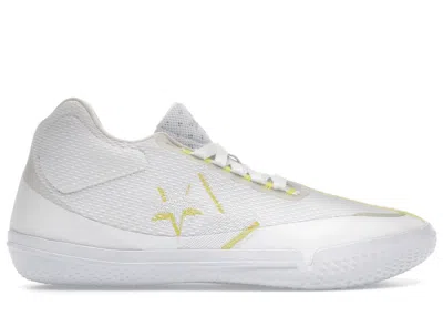 Pre-owned Converse Men's  All Star Bb Evo Hivis Sneakers In White/fresh Yellow