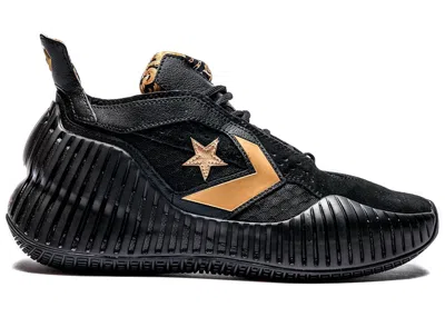 Pre-owned Converse Men's  All Star Bb Prototype Cx Mid Baroque Sneakers In Black/gold In Multi
