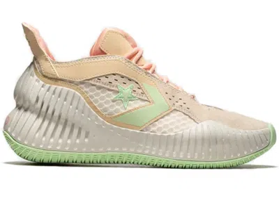 Pre-owned Converse Men's  All Star Bb Prototype Cx Mid Holiday Cookie Sneakers In Egret/vapor Green/bleach Cora In Multi