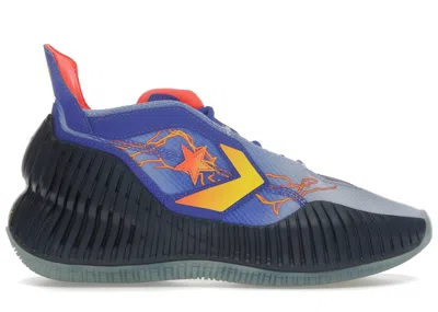Pre-owned Converse Men's  All Star Bb Prototype Cx Mid Thunder And Lightning Sneakers In Blue Flame/magic Fire