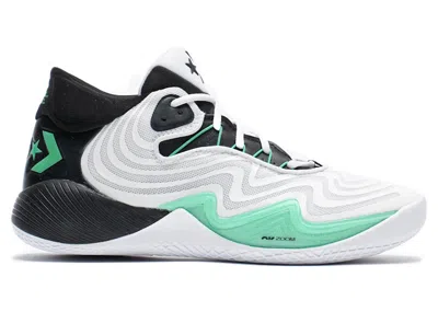 Pre-owned Converse Men's  All Star Bb Shift Sneakers In White/black/apex Green