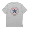 Converse Men's  All Star Classic Round Neck Short Sleeve Gray