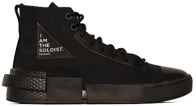 Pre-owned Converse Men's  All Star Disrupt Cx Hi The Soloist Sneakers In Black