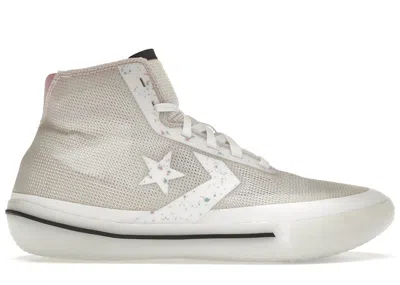 Pre-owned Converse Men's  All Star Pro Bb High Sneakers In White/pale Putty/lotus Pink In Multi