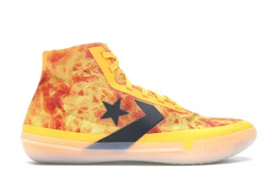 Pre-owned Converse Men's  All Star Pro Bb Hyperbrights Pack Sneakers In Laser Orange/black In Multi