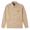 Converse Men's  Cargo Casual Jacket Shirt Khaki In Gold