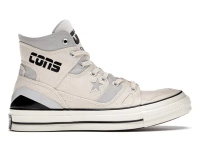 Pre-owned Converse Men's  Chuck 70 E260 Hi White Sneakers In Natural/ivory/egret