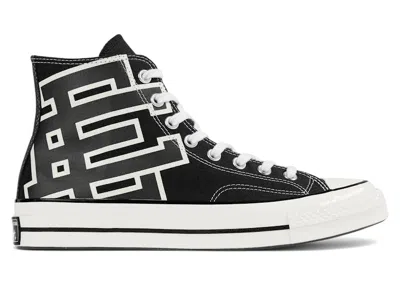 Pre-owned Converse Men's  Chuck 70 Hi Eric Emanuel Sneakers In Black