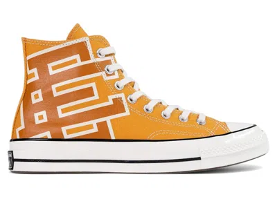 Pre-owned Converse Men's  Chuck 70 Hi Eric Emanuel Sneakers In Yellow