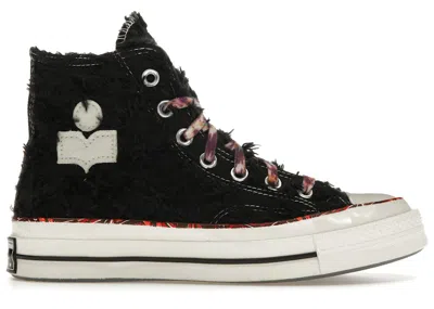 Pre-owned Converse Men's  Chuck 70 Hi Isabel Marant Sneakers In Raven/egret/red In Multi