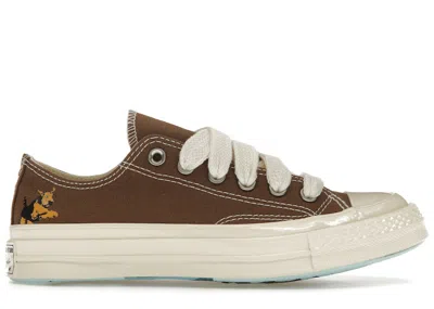Pre-owned Converse Men's  Chuck 70 Low Golf Le Fleur* Darryl Sneakers In Dachshundwinter White In Multi