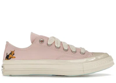 Pre-owned Converse Men's  Chuck 70 Low Golf Le Fleur* Darryl Sneakers In Rose Quartz/antique White