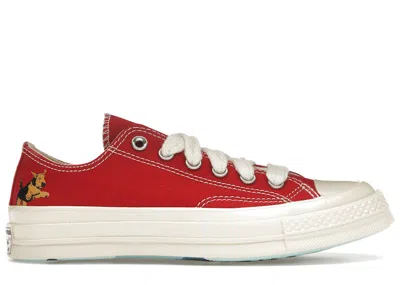 Pre-owned Converse Men's  Chuck 70 Low Golf Le Fleur* Darryl Sneakers In Salsa/antique White/black In Multi