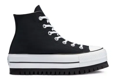 Pre-owned Converse Men's  Chuck 70 Trek Hi Sneakers In Black/white In Multi