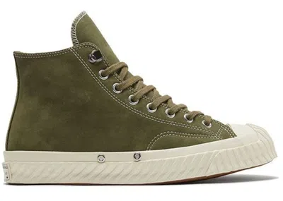 Pre-owned Converse Men's  Chuck Taylor All Star 70 Bosey Hi Water Repellent Sneakers In Field Surplus
