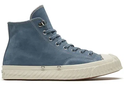 Pre-owned Converse Men's  Chuck Taylor All Star 70 Bosey Hi Water Repellent Sneakers In Lakeside Blue
