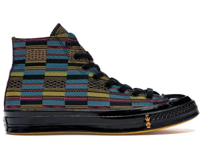 Pre-owned Converse Men's  Chuck Taylor All Star 70 Hi Bhm All Over Print (2019) Sneakers In Black