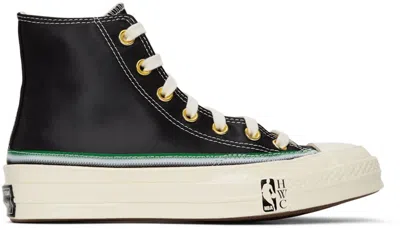 Pre-owned Converse Men's  Chuck Taylor All Star 70 Hi Breaking Down Barriers Capitols Sneakers In Black/green/e